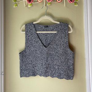 Rachel Comey Hewson Crochet Top in Black/White M